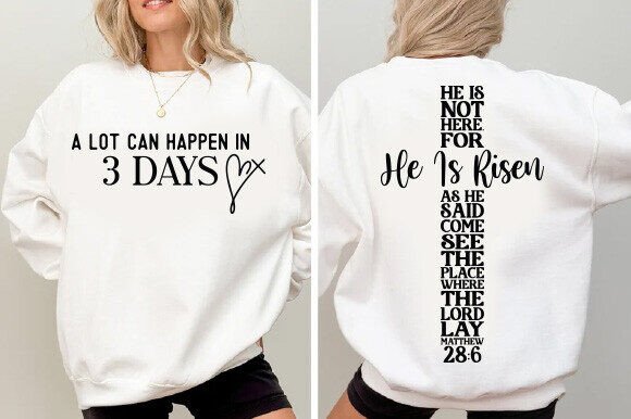 A Lot Can Happen in 3 Days SVG Jesus SVG