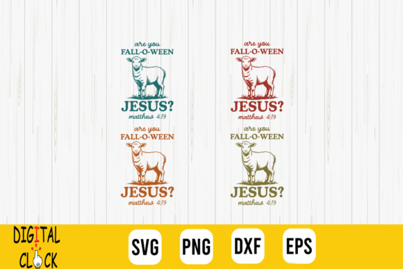 Are You Fall-O-Ween Jesus Graphics & T-Shirt Designs