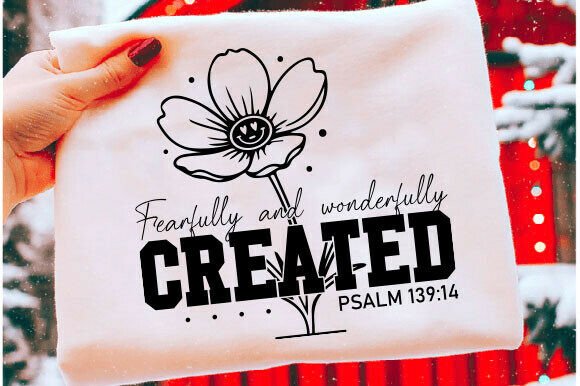 Christian Floral PNG Graphics for T-Shirt Designs