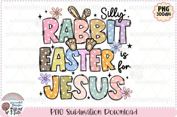 Easter Christian Quote Bunny Rabbit Cute