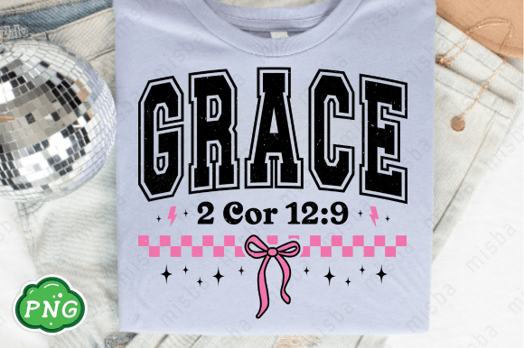 Grace Faith Christian Graphics for T-Shirt Designs
