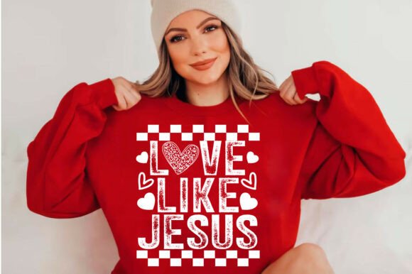 Love Like Jesus SVG & PNG Graphics for T-Shirt Designs