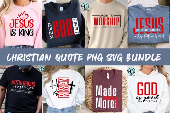 Men and Women Christian T-Shirt Designs Graphics