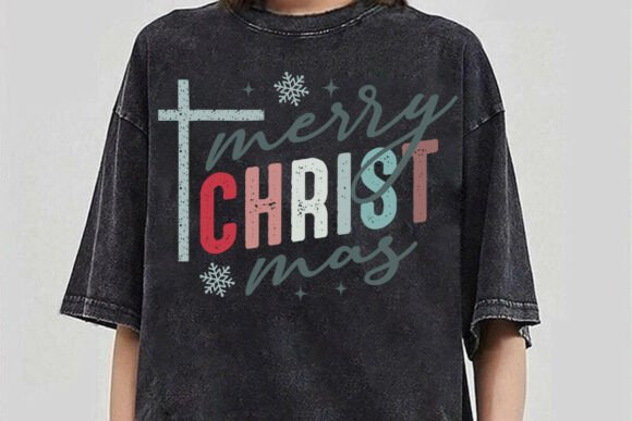 Merry Christmas Sweatshirt, Jesus Christ Graphics